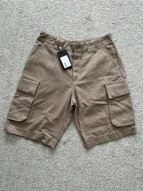 NWT IRO Beige Cargo Shorts Mens Size 31
